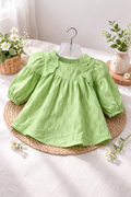 Mint Meadow Lace Baby Dress