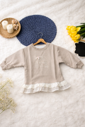 Little Latte Ruffle Dress